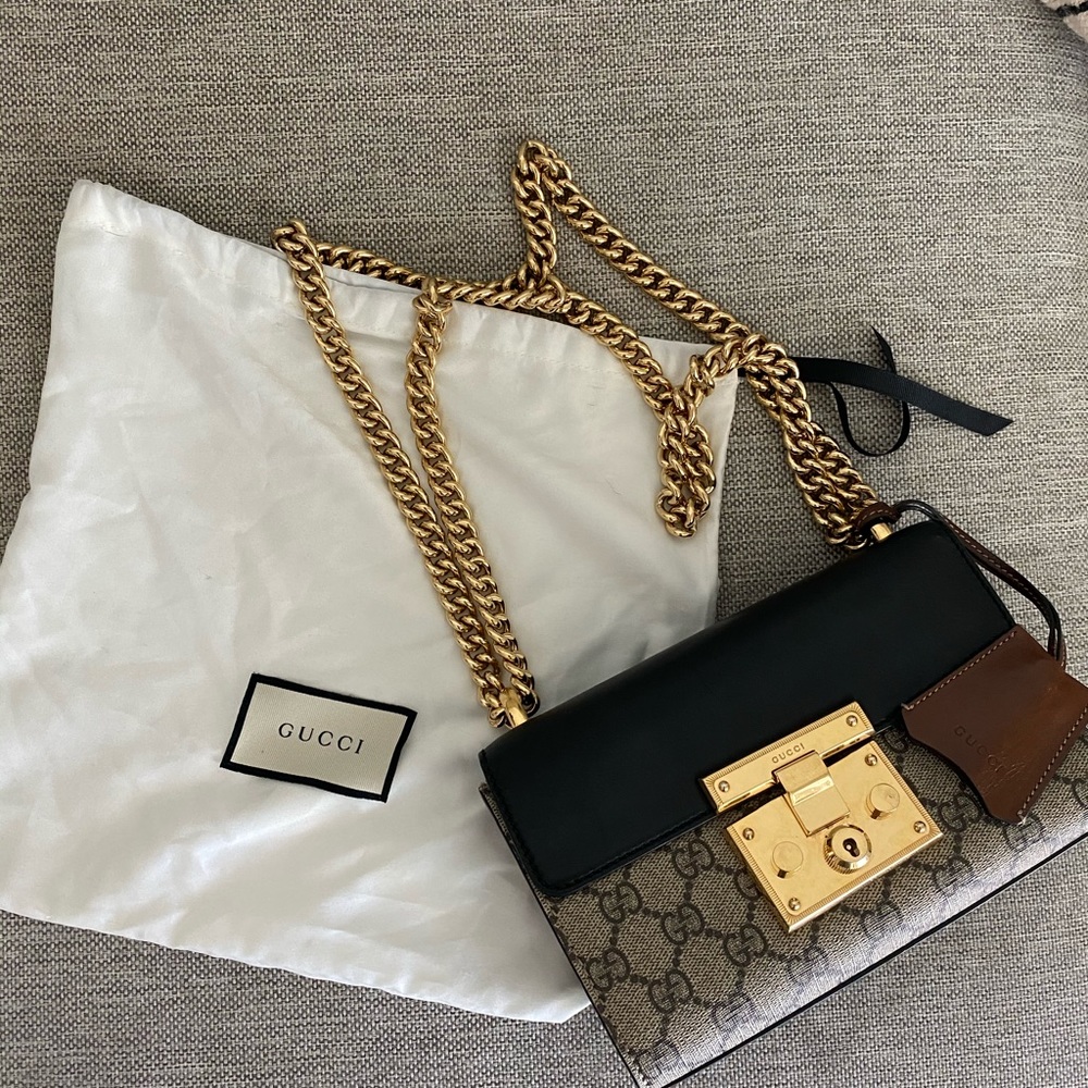 Gucci Padlock GG Shoulder Bag SMALL